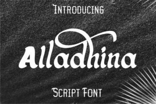 Alladhina: The Handwritten Font That Elevates Your Digital Brand