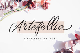 Artefellia: The Script Font That Elevates Your Digital Brand