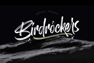 Birdrockers Font Review: A Bold Brush for Modern Branding