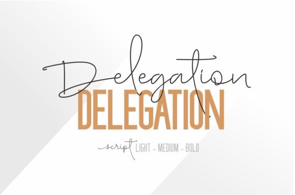 Delegation Family: A Font That Elevates Your Brand
