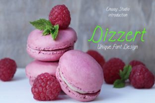 Dizzert: A Whimsical Script Font for Editorial Design