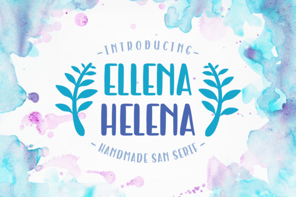 Ellena Helena: A Bold Script Font for Digital Design
