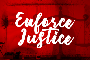 Enforce Justice Font: A Crafty Creator’s Secret Weapon