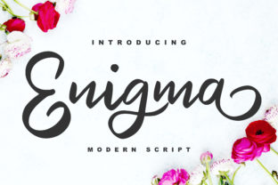 Enigma: A Script Font That Elevates Digital Branding