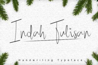 Indah Tulisan: A Handwritten Font That Elevates Digital Design