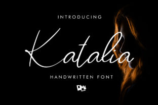 Katalia Font for Handmade and Commercial Design Projects