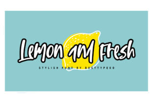 Lemon and Fresh Font for Business Branding