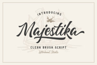 Majestika: A Modern Script Font for Editorial Elegance