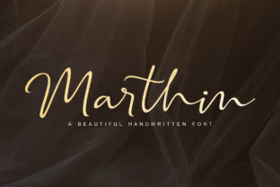 Marthin: A Handwritten Font That Elevates Campaign Design