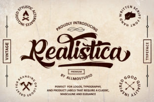 Realistica: A Script Font with Modern Flair for Editorial Design