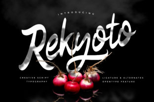 Rekyoto: A Bold Handwritten Font for Creative Branding