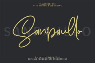 Sanpaullo: A Handwritten Font That Elevates Branding