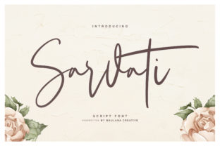 Sarvati: The Bold Handwritten Font for Eye-Catching Digital Design