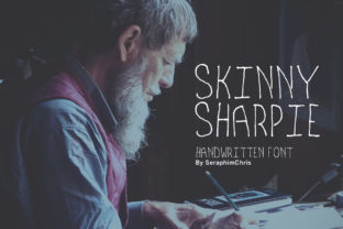 Skiny Sharpie: A Script Font for Creative Crafters