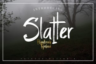 Slatter: A Dark Typeface for Bold Campaigns