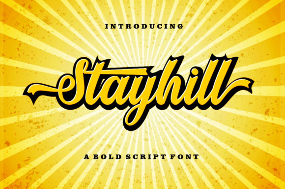 Stayhill: A Script Font That Elevates Digital Branding