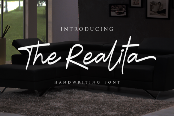 The Realita Font: A Bold Script for Handmade Creators
